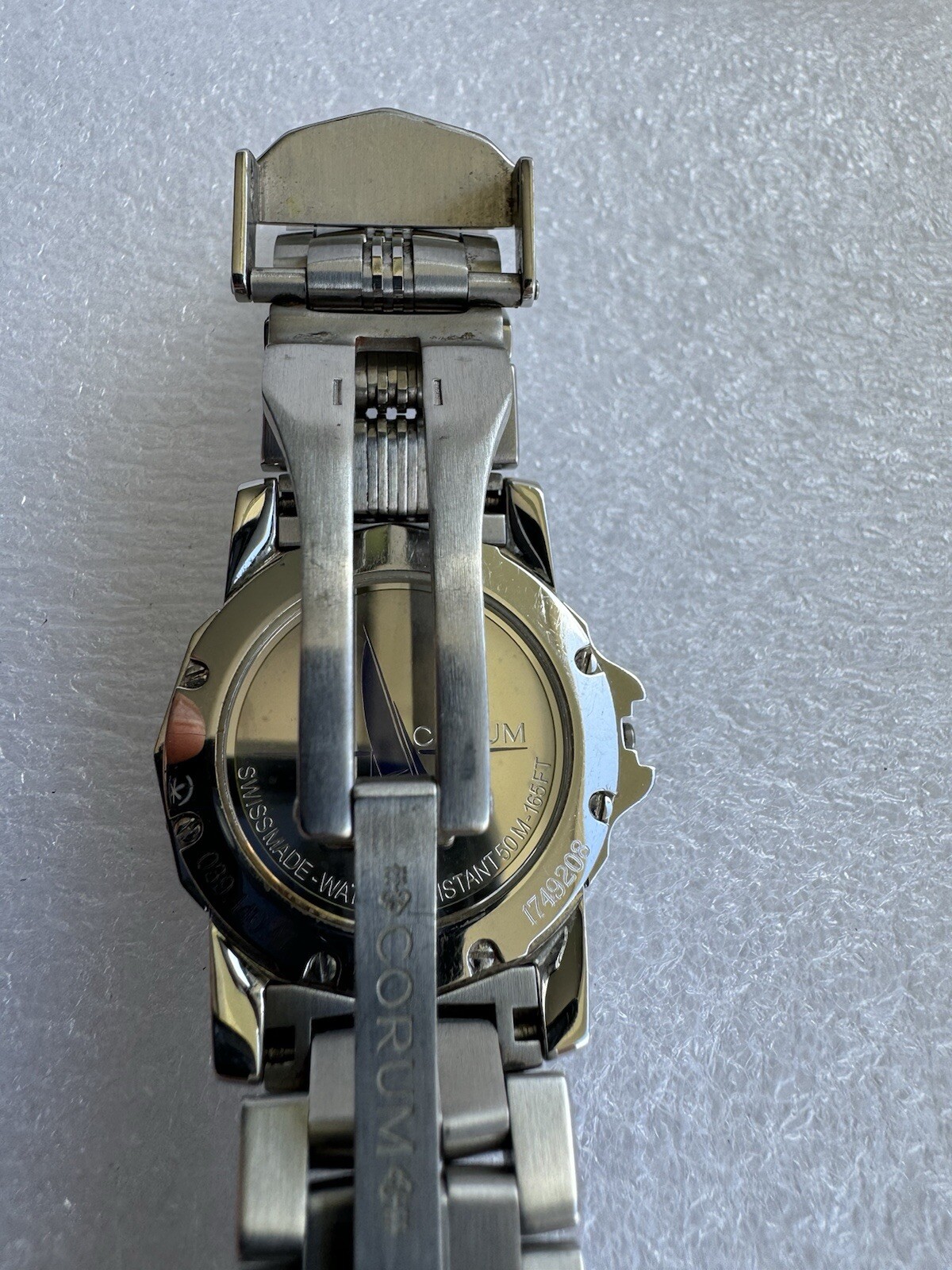 Corum Admiral’s Cup 29mm Steel .54 Diamond Quartz Case 039.440.47
