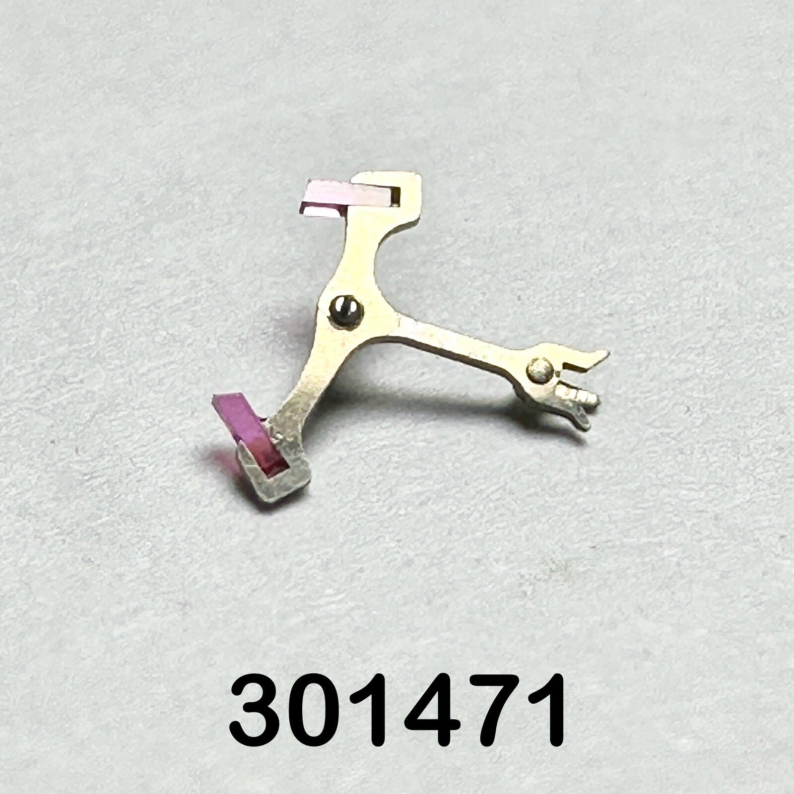 NOS GENUINE JEWELLED PALLET FORK & STAFF SEIKO 5722B 6245A 6246A / 301471