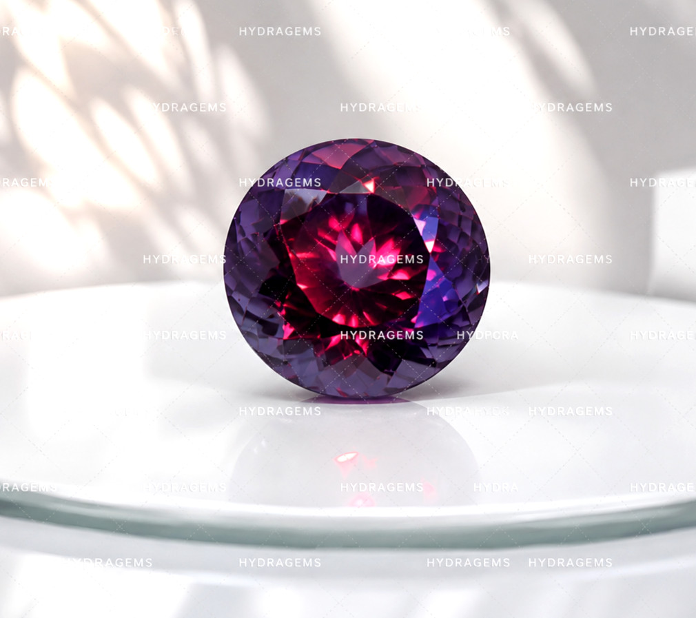 12.65 Ct Fine Quality Alexandrite Natural Rare Russian Round Cut Loose Jewel Gem