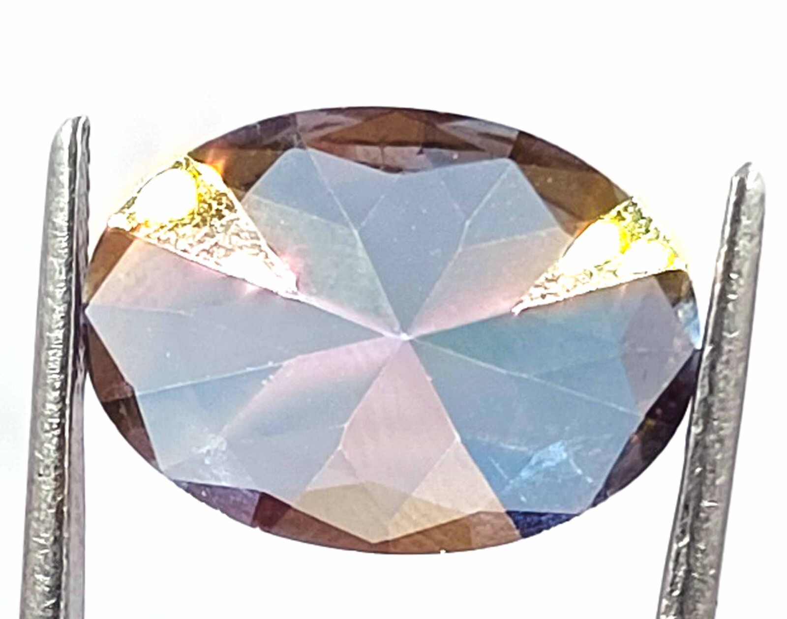 Bi-Color Alexandrite Oval Cut 7.10 Ct Natural IGL Loose Gemstone Russian AKW