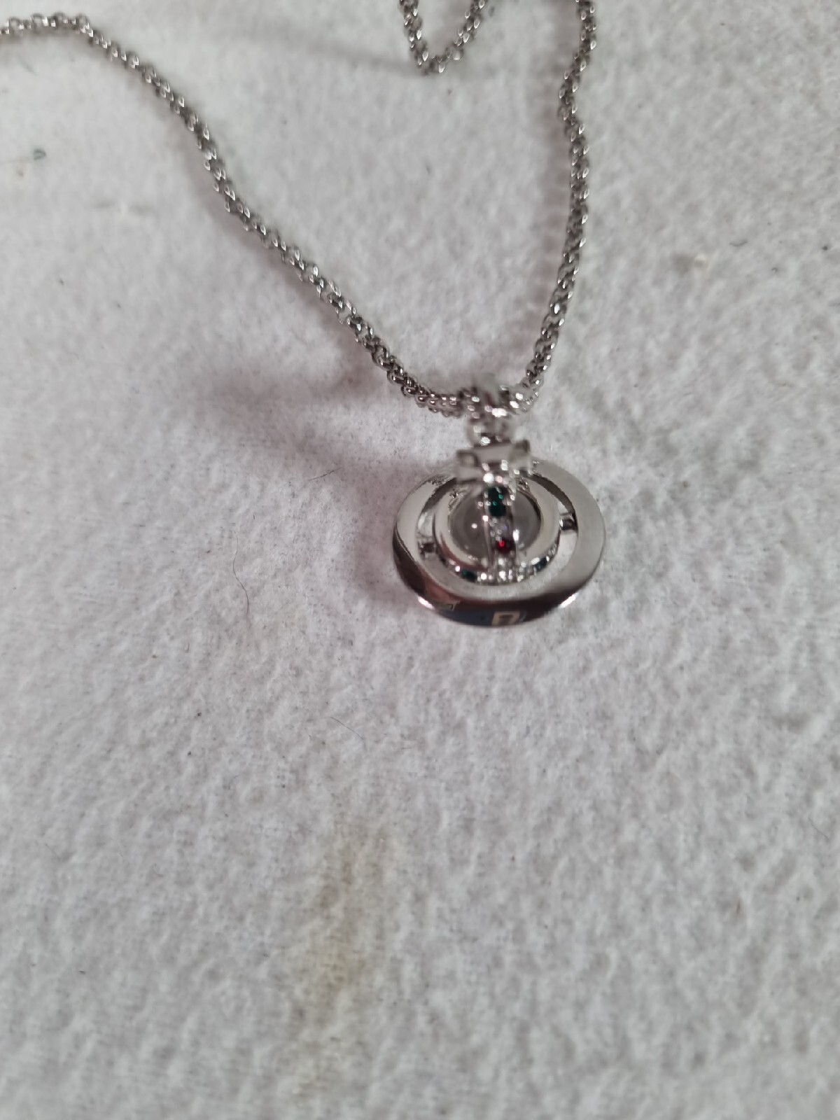VIVIENNE WESTWOOD NEW TINY ORB PENDANT NECKLACE