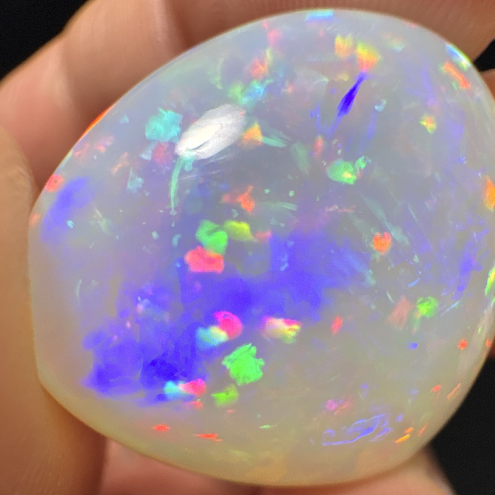 Ethiopian Opal Cabochon Loose Gemstone 34.25ct