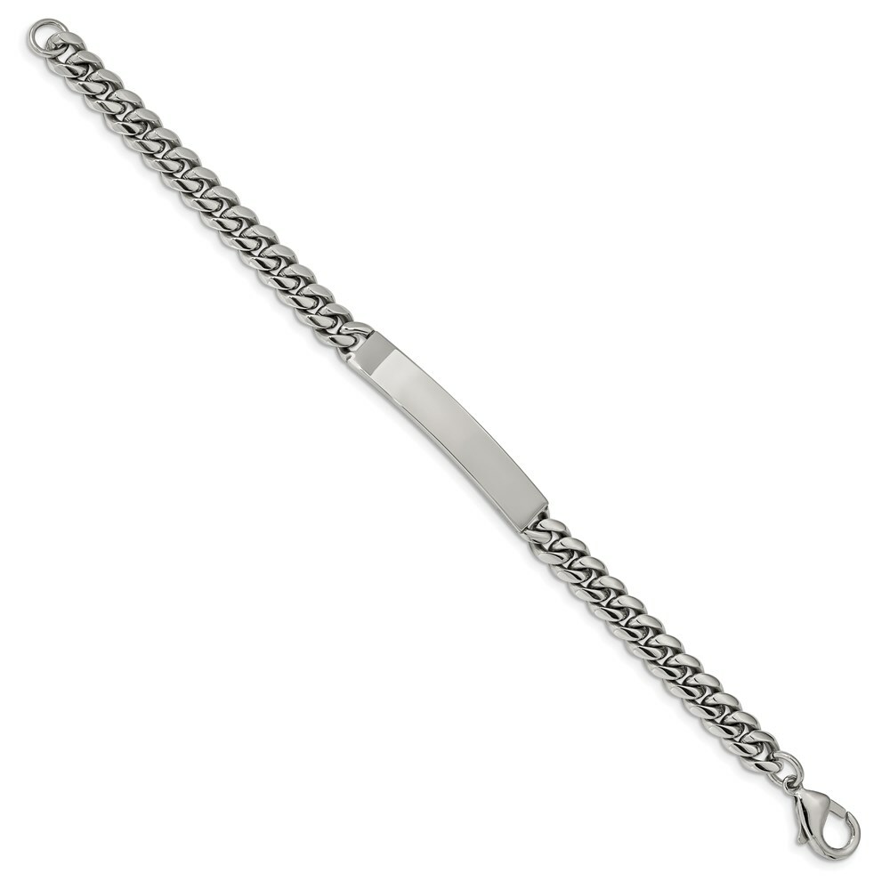 Stainless Steel Polished 8.25in ID Bracelet