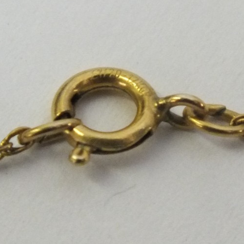 Landstrom’s Black Hills Gold 10k Gold Grape Cluster Necklace