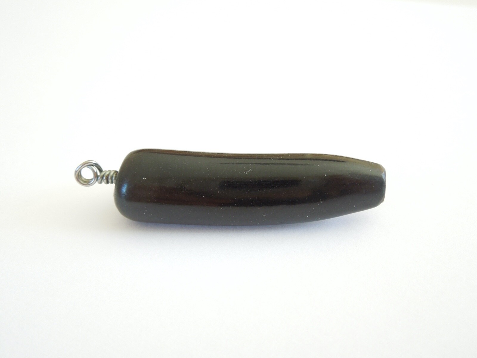Pendant Made Of Black Branch Coral 6.6 G/5.3 X 2.0 Cm