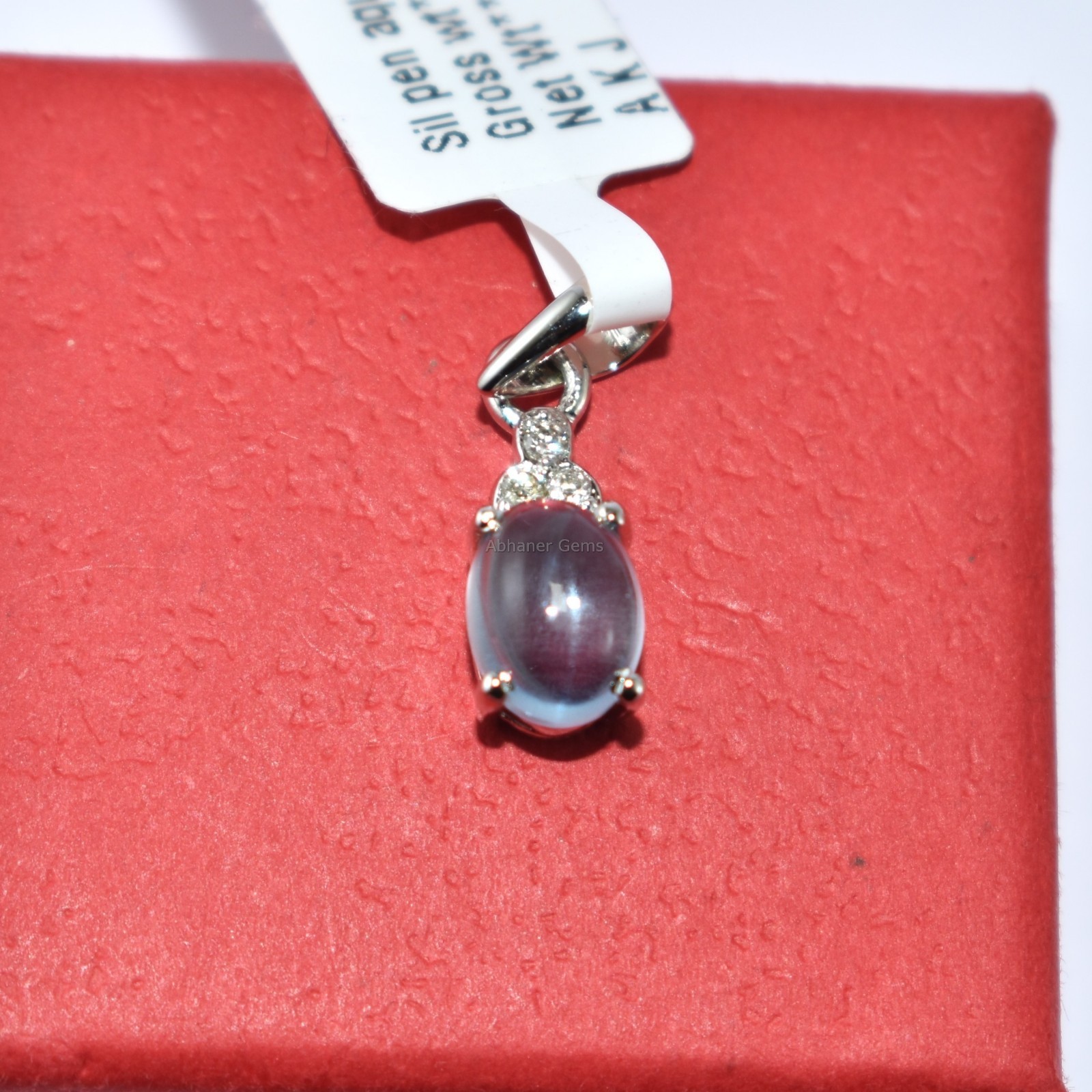 Calming Bubbly Aquamarine And Diamond 925 Sterling Silver Pendant Trending Look
