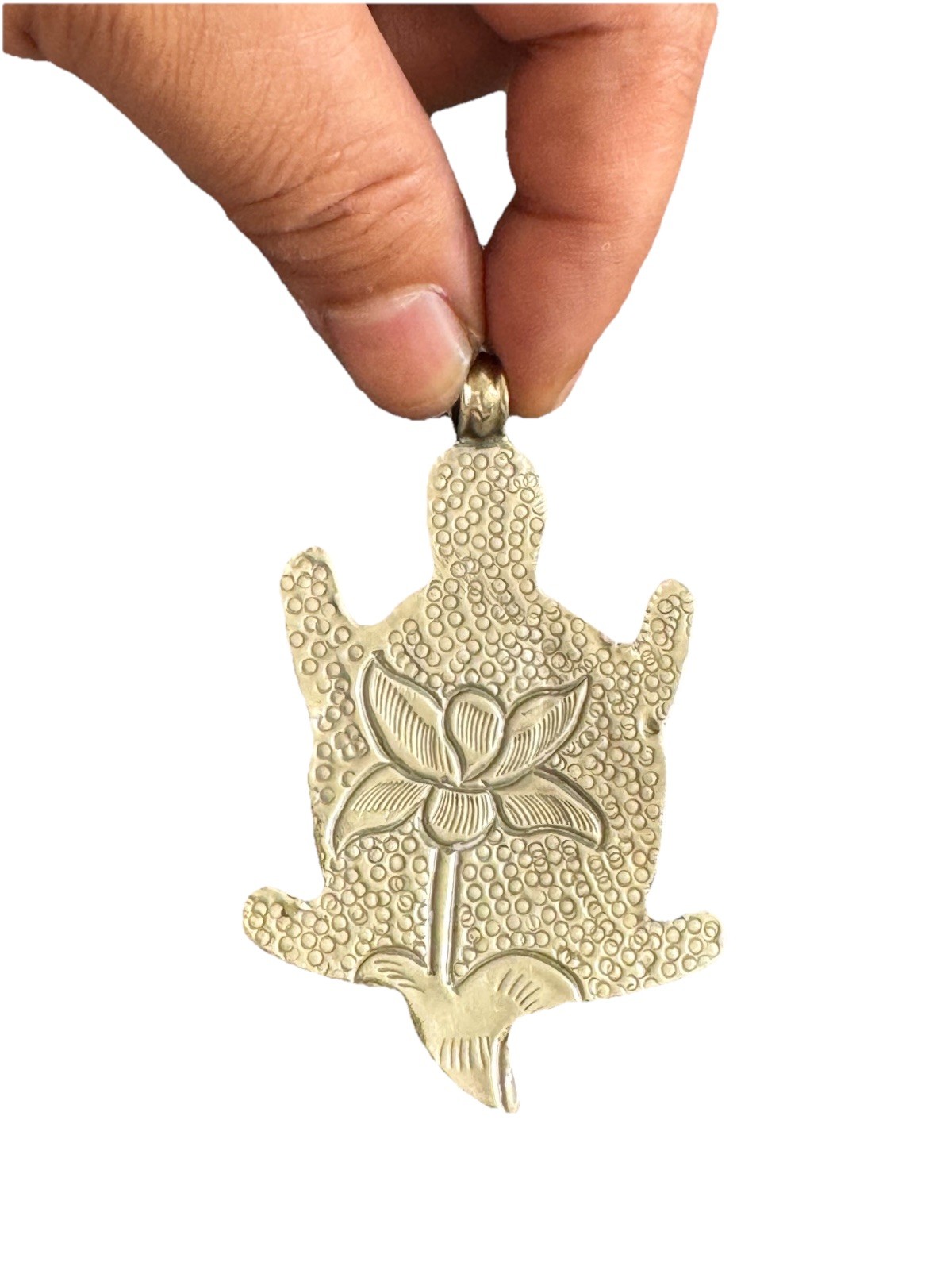 Vintage,Handcrafted Artisan Turtle Pendant Inlay Conch Set In Tibetan Silver 36g