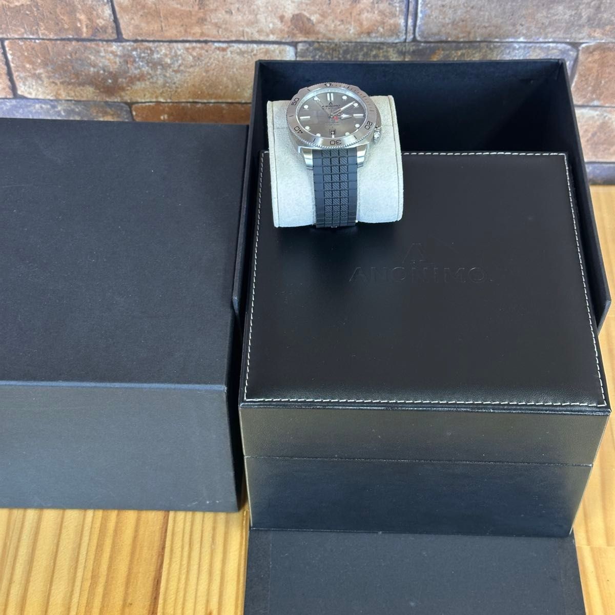 Anonimo Nautilo AM-1001.01.002.A11 Automatic Watch Black w/ Box