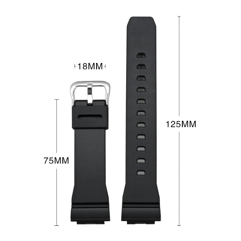 16MM For CASIO G-SHOCK GM-S2100 Women’s Watch Replacement Strap TPU Band