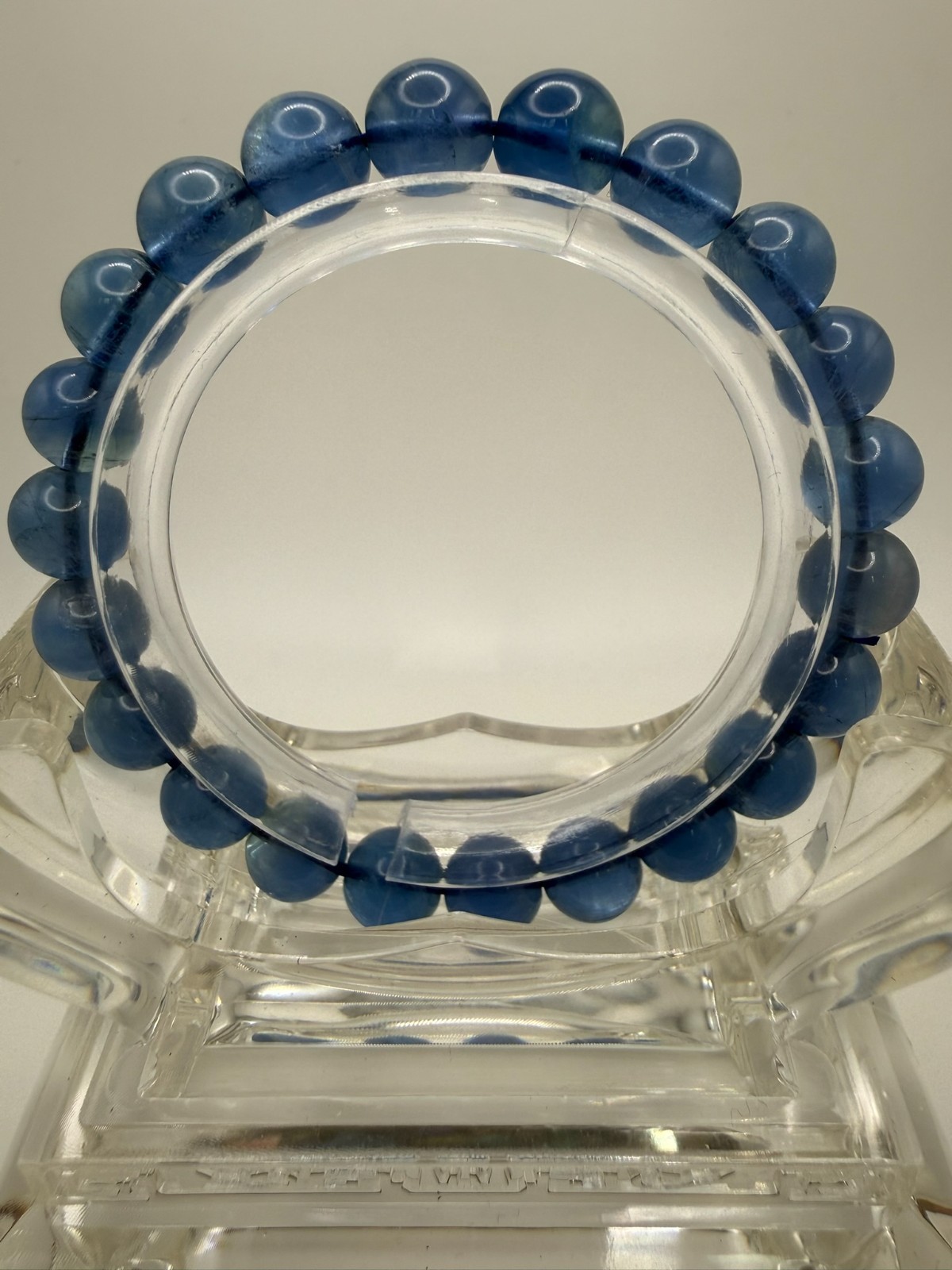 Natural Blue Fluorite – 8mm – A7-0856