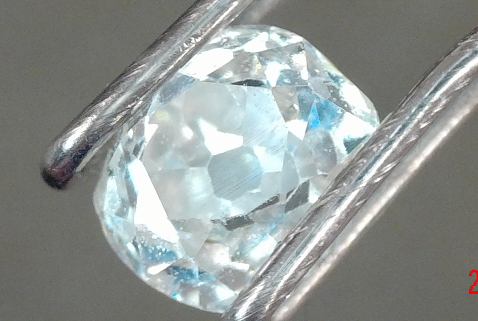 .45ct – 4.40mm x 3.90mm White Mine Cushion Cut Natural Loose Diamond IJ/SI1