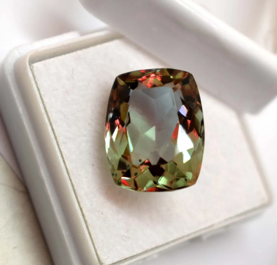 18 Ct Certified Natural Color Changing Alexandrite Cushion Shape Loose Gems 6YHP