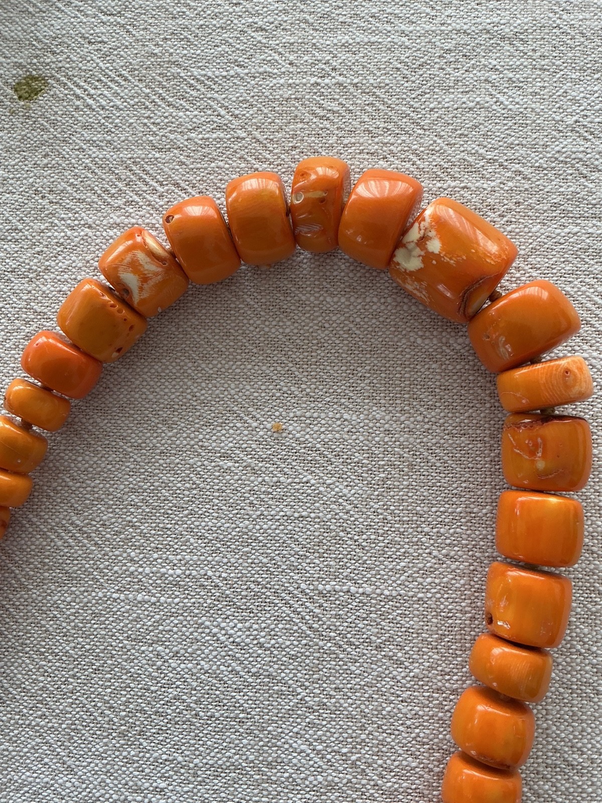 Solid Tibetan Coral Necklace