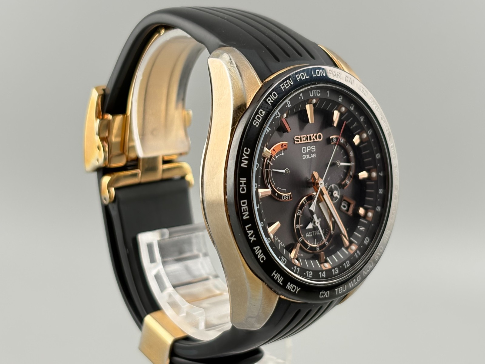 [W/Box & Paper] SEIKO Astron SBXB055 8X53-0AC0 GPS Solar Radio Men’s Watch
