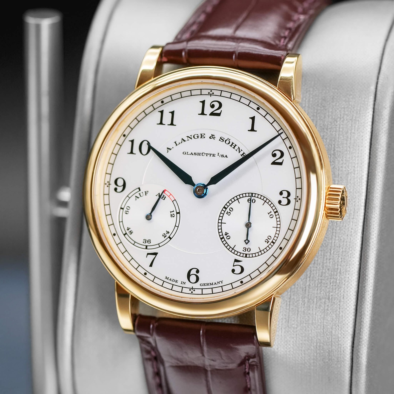 A. Lange & Sohne 1815 “Up/Down” 234.021 Silver Dial 39mm 2013 Box & Papers