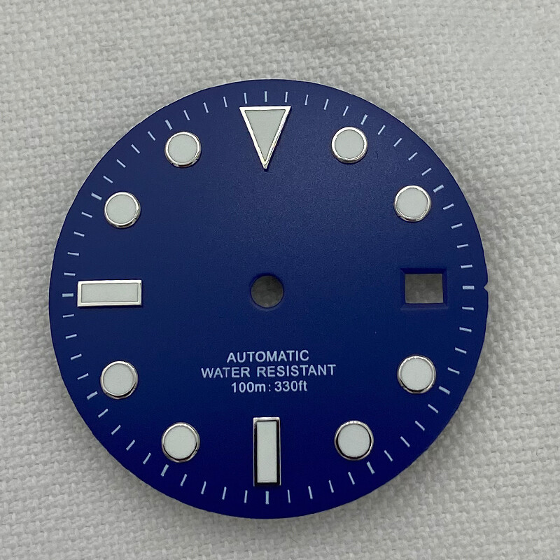 28.50mm Dials C3 Luminous Parts Fit nh35 nh36 nh38 Miyota8215 Eta 2824 Movement