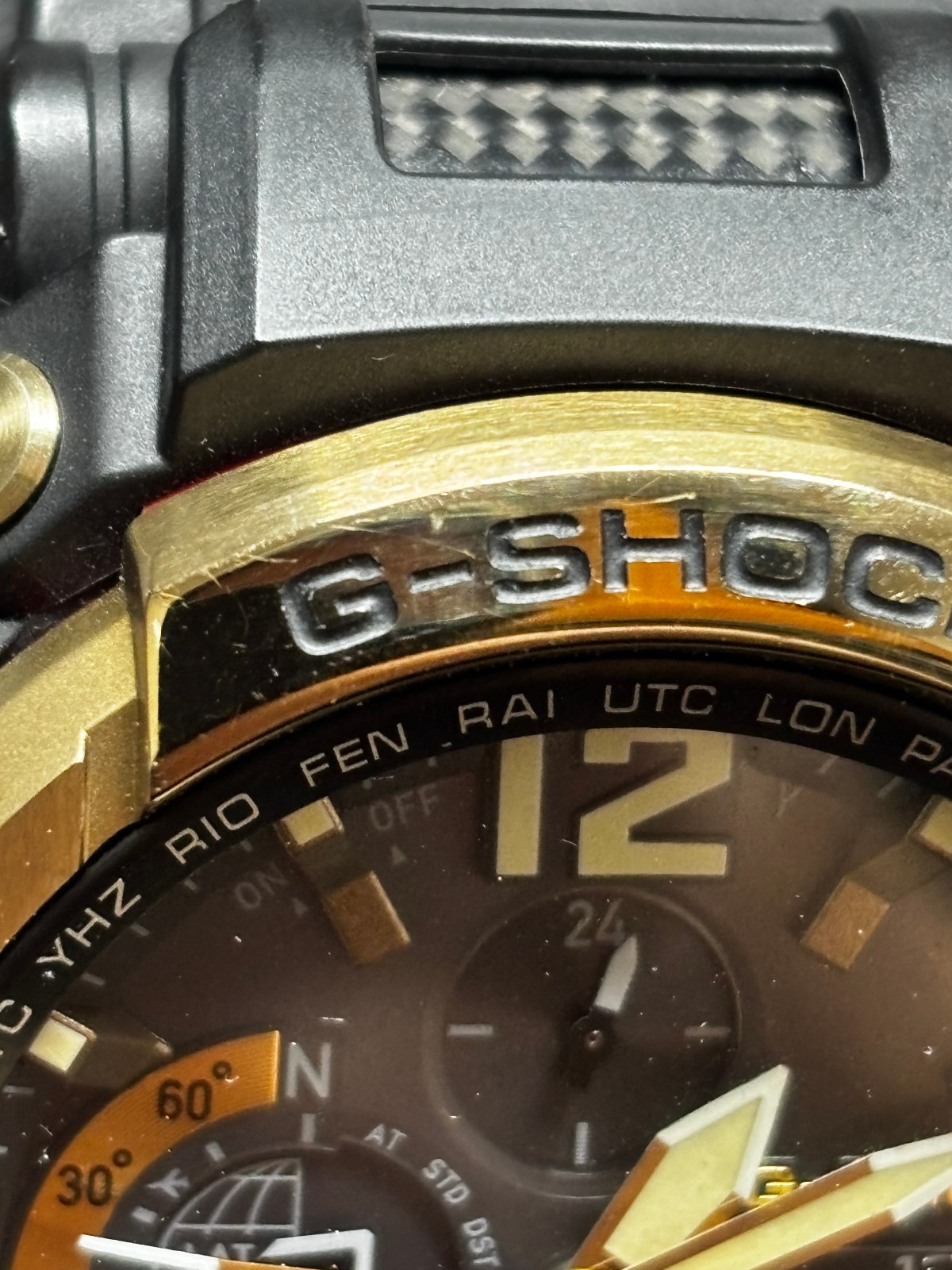 Casio G-Shock GPW-2000TFB-1A 35th Anniversary Limited Edition Gold Tornado