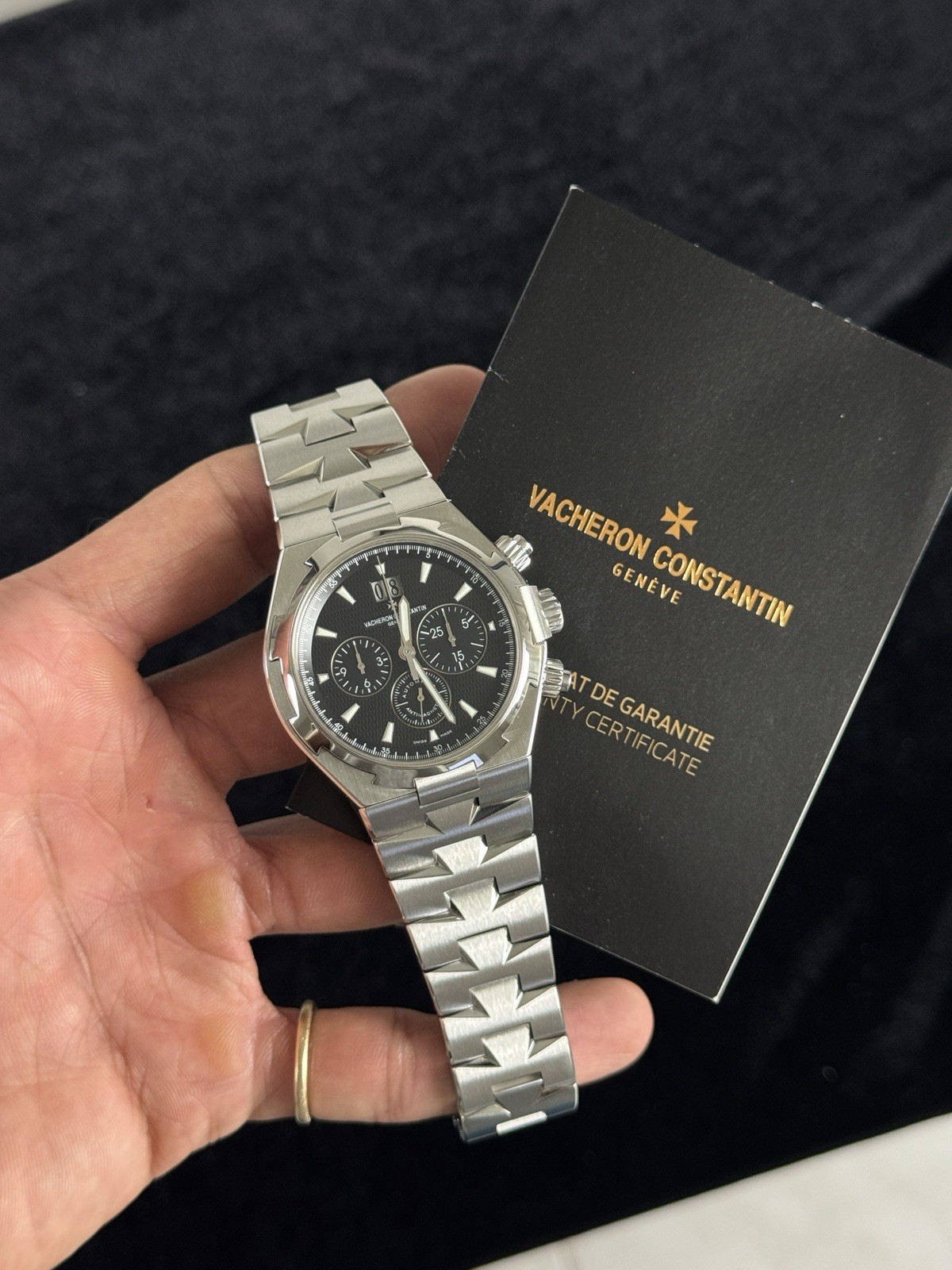 Vacheron Constantin Overseas Chronograph 42mm 49150/B01A-9097 | 2011 Papers