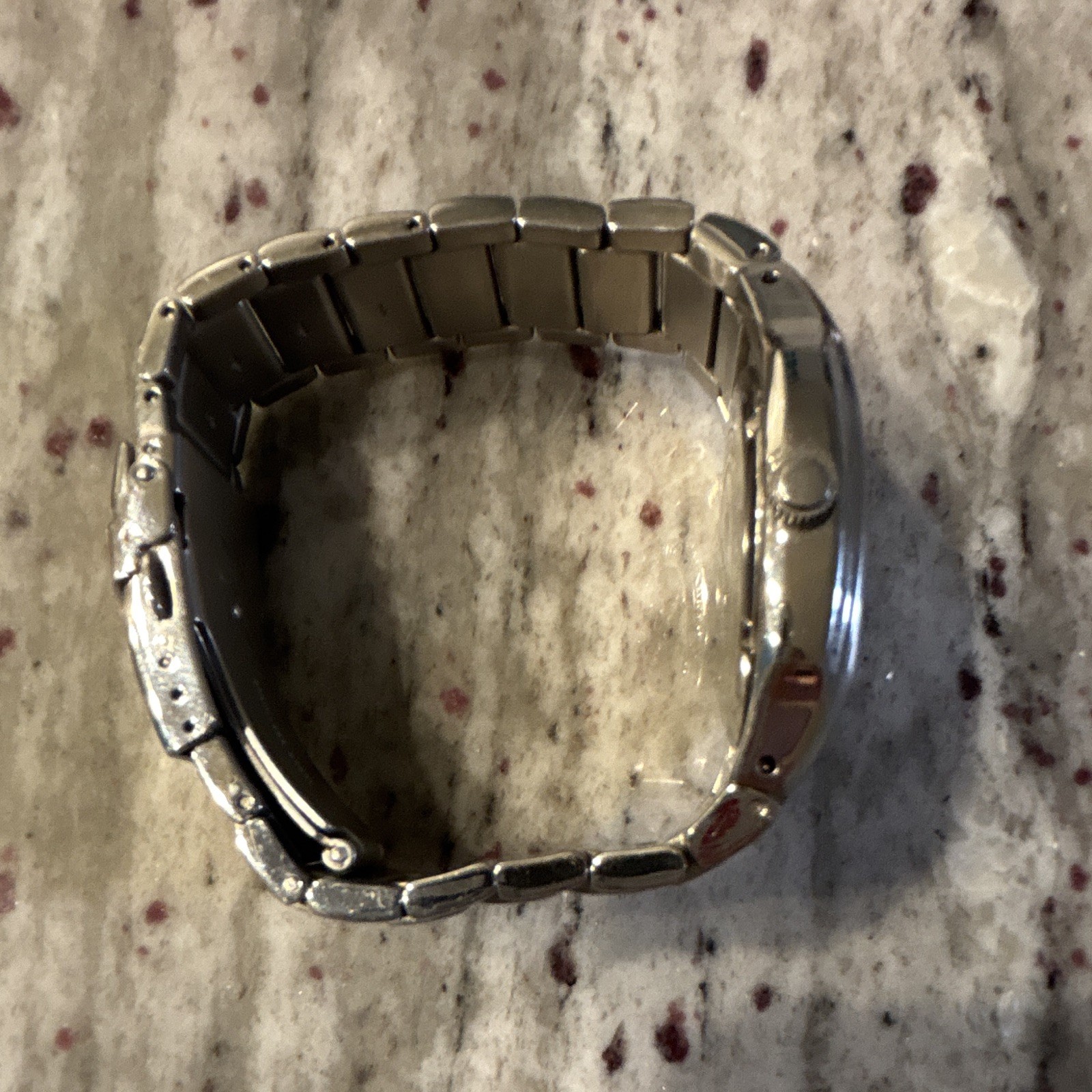 Rip Curl Quartz 35mm White Dial Date Silver Stainless Bracelet 100m