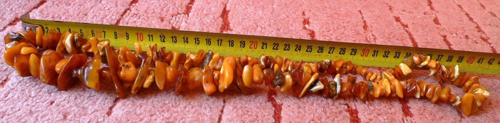 Jewelry Multi-Color Natural gems 114g Baltic Amber Necklace Beads Medicine Charm