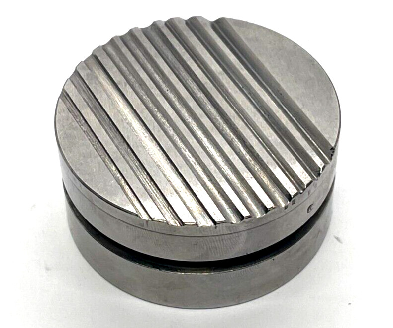 2-1/2″ Round Dapping Block Square, Half Round and V-Groove Shape Block
