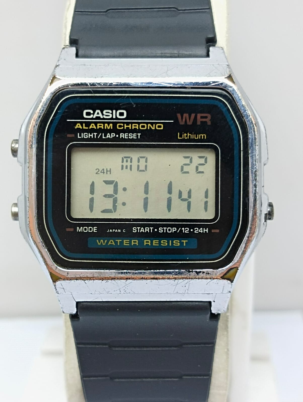 Casio Alarm Chrono Quartz 593 A159W Vintage Men’s Watch