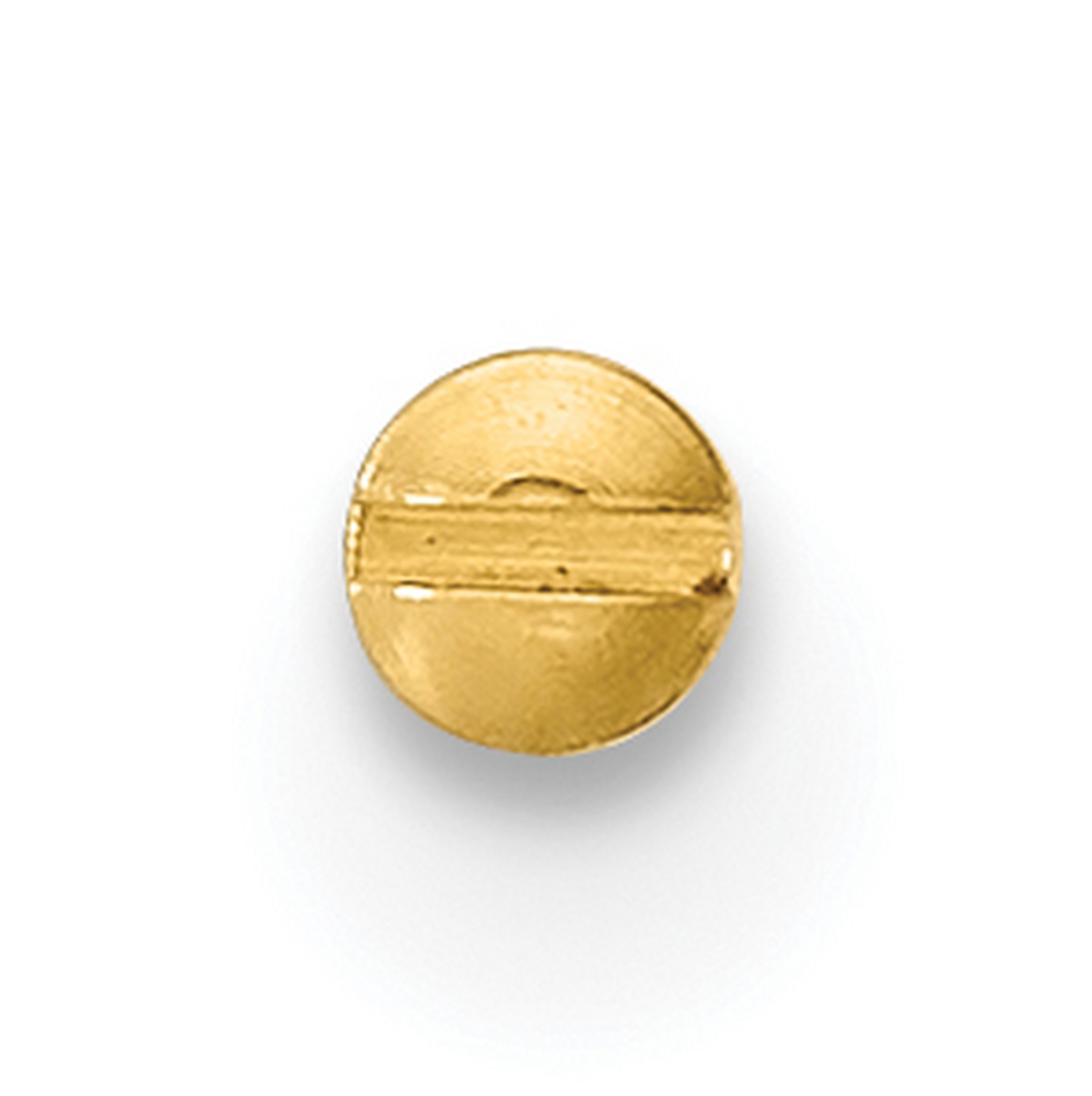 Pack of Six Gold Replacement Screws for Jewelry Stores Network Coin Bezels