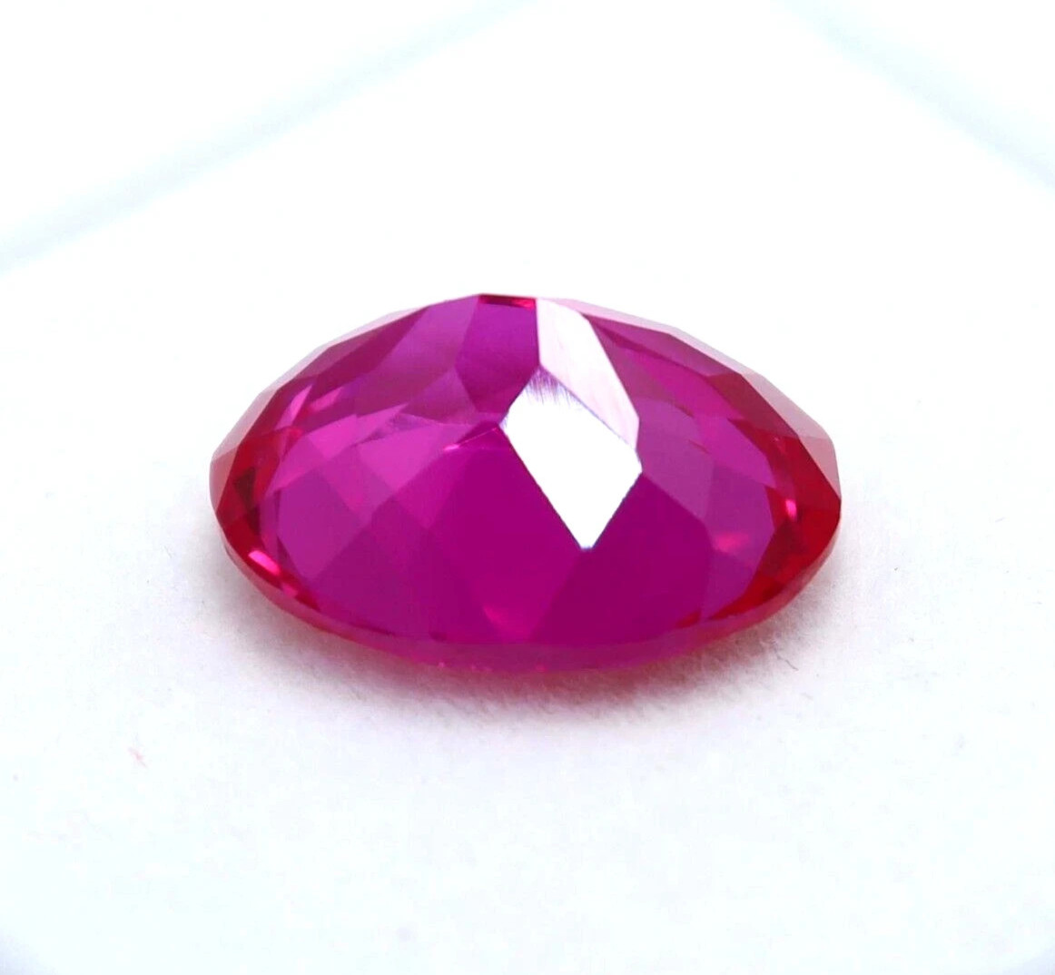 Natural Ceylon Pink Sapphire Certified 7.60 Ct Oval Cut Faceted Loose Gemstone