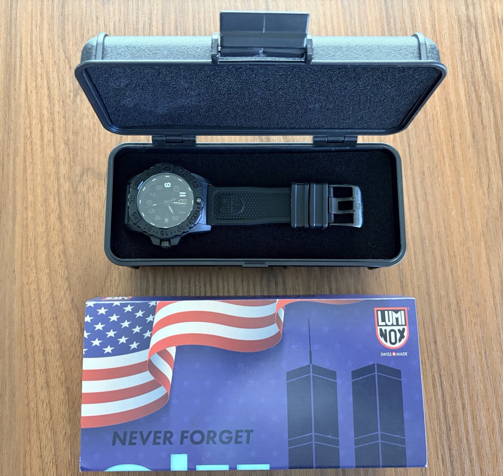 Luminox XS.3501.BO.NF 9/11 Never Forget Limited Edition Watch 45mm