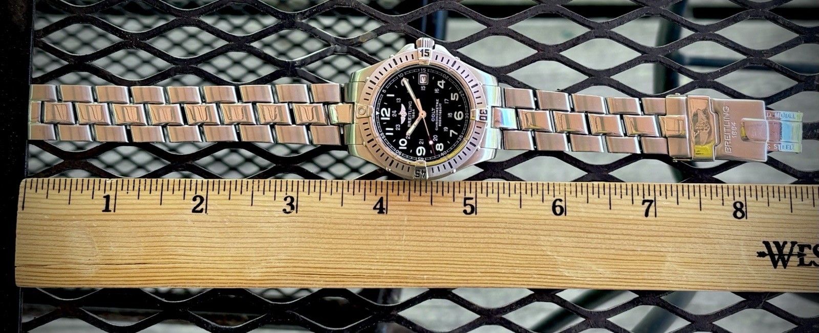 Breitling Colt FULL KIT! Chronometre 500M Quartz A74350 DIVER Arabic Black
