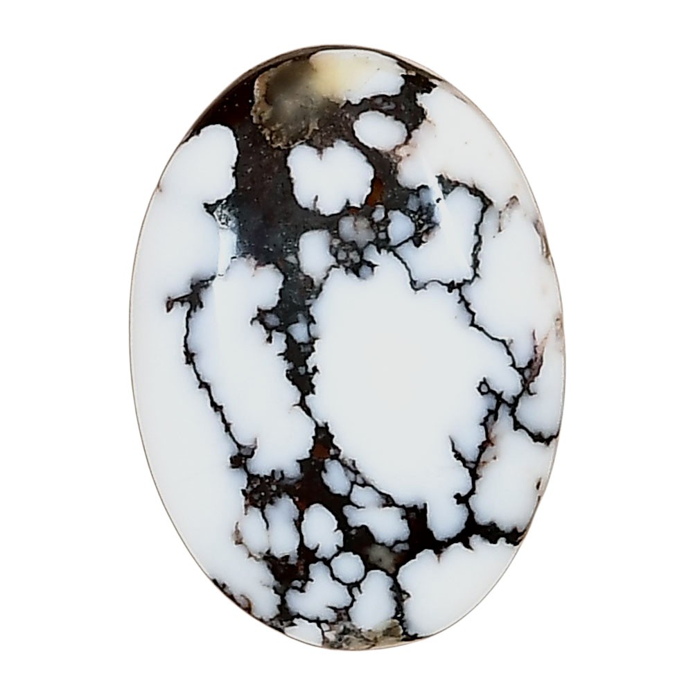 Natural Wild Horse Jasper 25.5×18.3×6.6 mm Oval Polished Gemstone LS03265-15