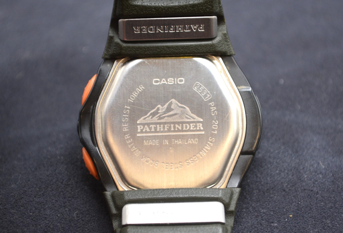 CASIO Pathfinder Tough Solar Men’s Watch PAS-201 *Pre-owned* FREE SHIPPING