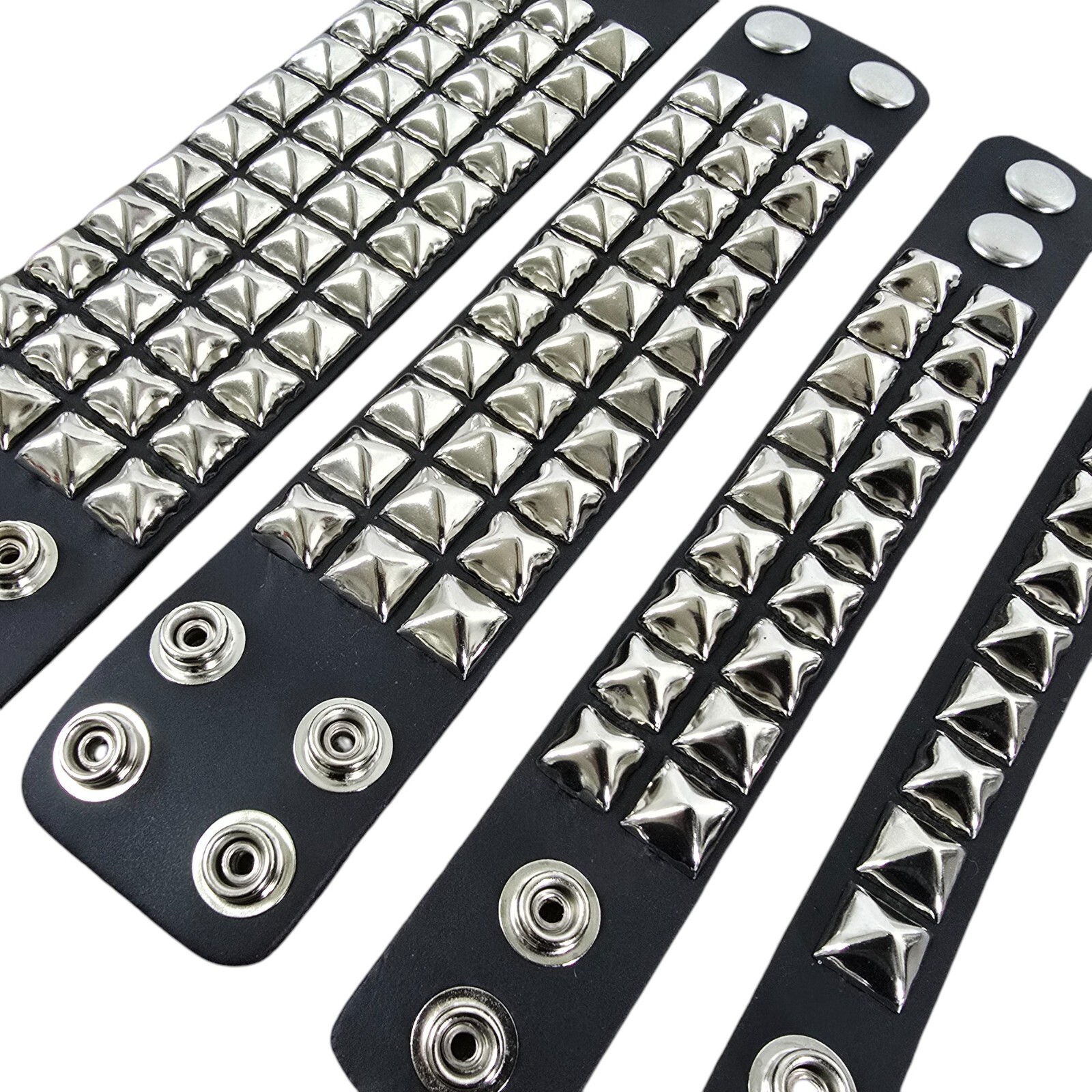 Studded Punk Cuff goth Wristband Punk Goth Emo Thrash Rockabilly Bracelet USA