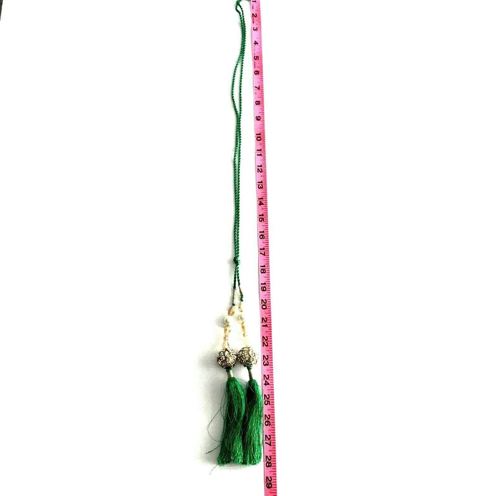 Boho 3 Necklaces tassel Necklace Handmade Bohemia multicolor