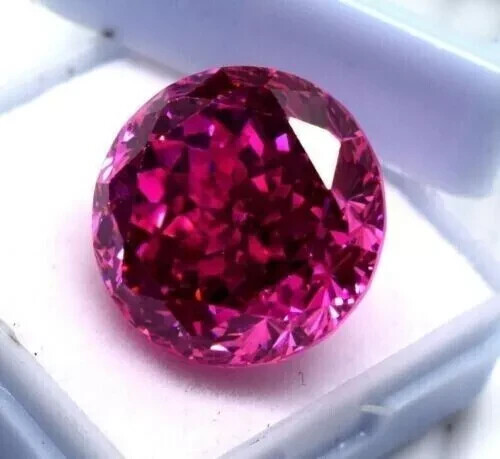 98-100 Ct Pink Zircon Round Cut EGL Certified Natural Cambodia Loose Gemstone