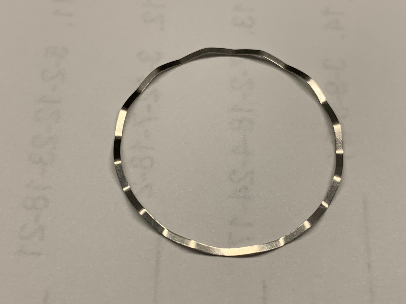 29.5mm Metal Watch Movement Spacer Ring Circle For Seiko NH35 NH36