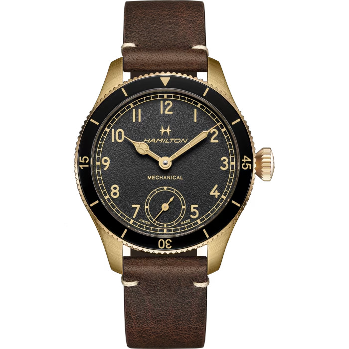 Hamilton Khaki Aviation Pilot Pioneer Mechanical Bronze 43mm Watch H76709530