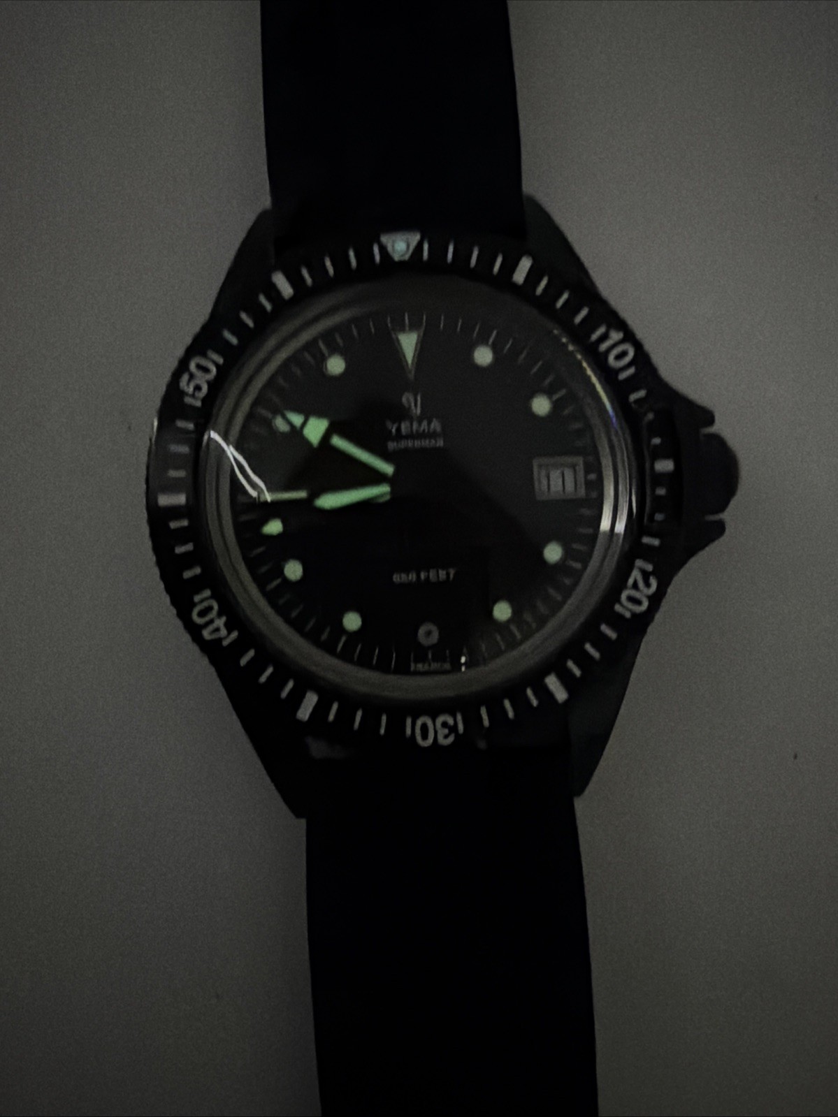 Yema Superman French Air Force YMHFAA3g-3AM Excellent condition Rare