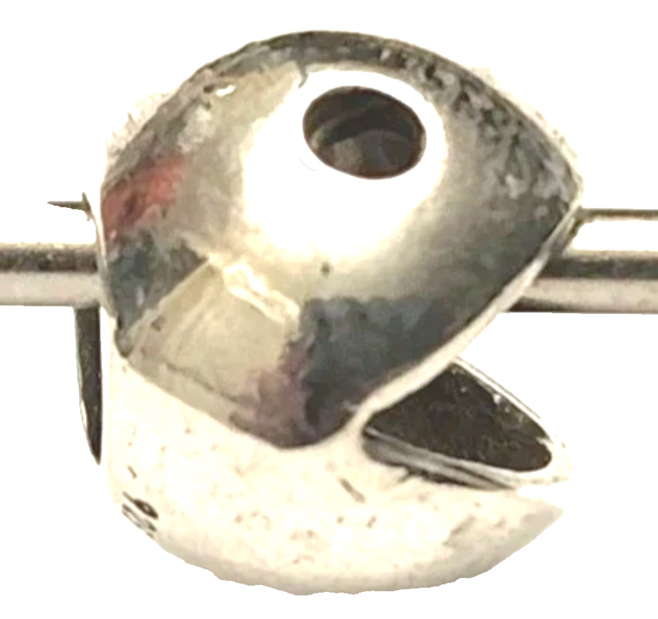 Trollbeads RARE TREASURE PACMAN Ghost Fighter Bead TAGBE-00236