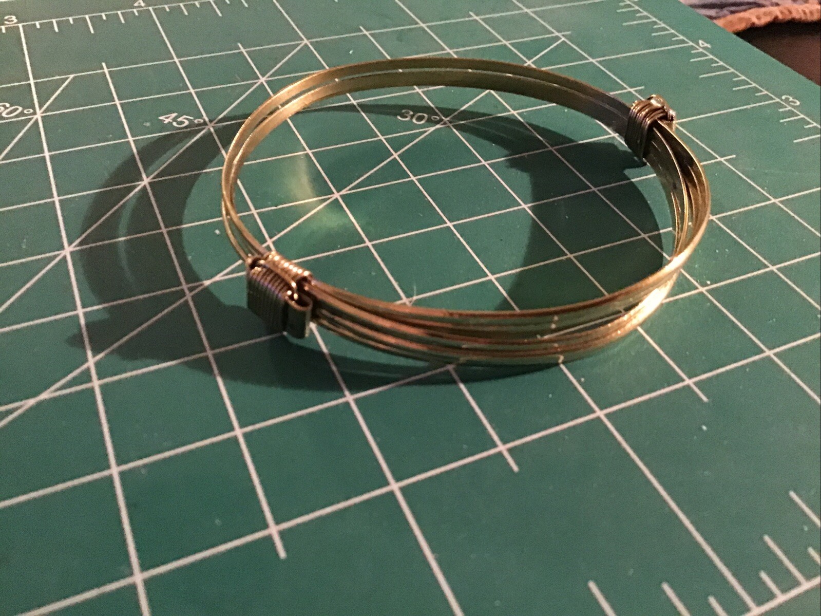 Elephant hair bracelet Light Copper Kenya Kenyan Africa African Bangle