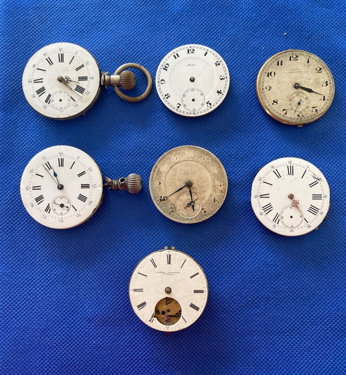 JOB LOT 7 Pocket Movement Dietrich, Chatillon, Lirius,… (1c/14586)