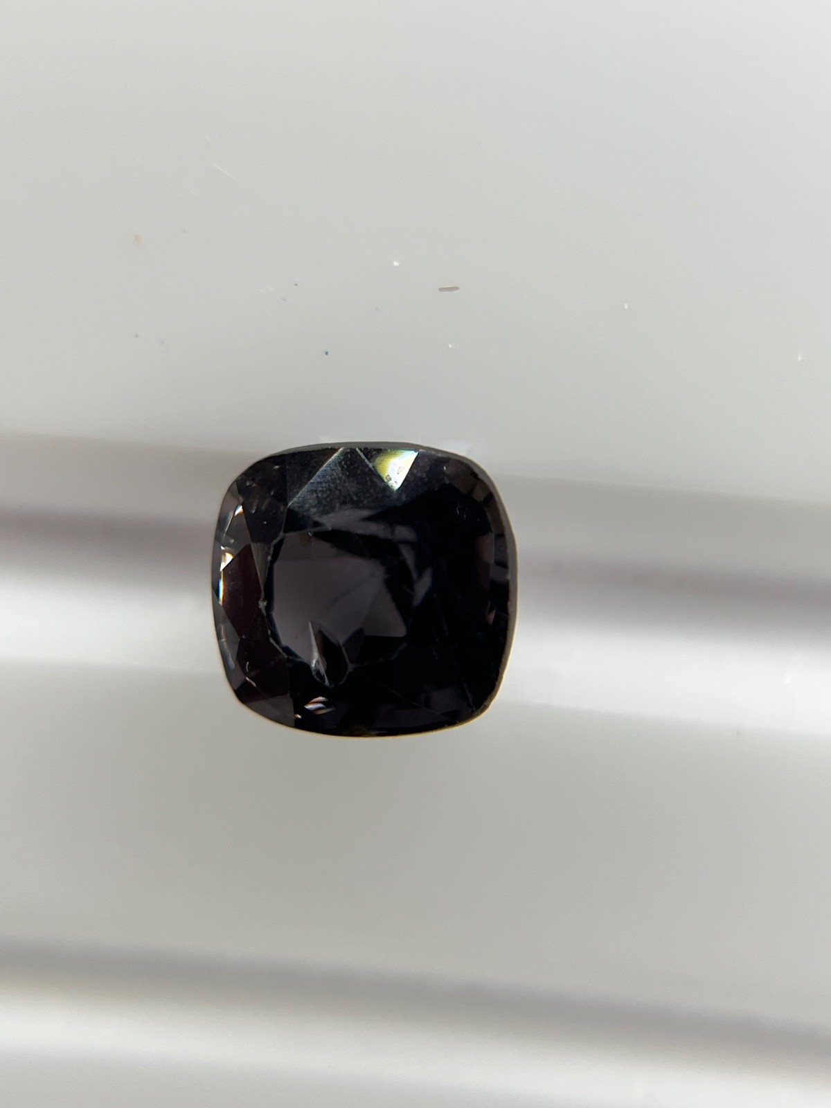 1.83 Ct Natural Purple Spinel Cushion Cut Loose Gemstone 7.27 mm SP49