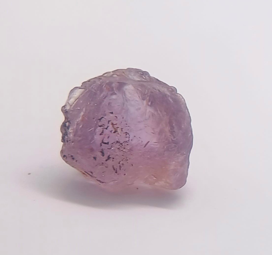 NATURAL AUSTRALIAN Rough Fancy Vivid Lavander Purple Pink Sapphire 1.08ct Unheat