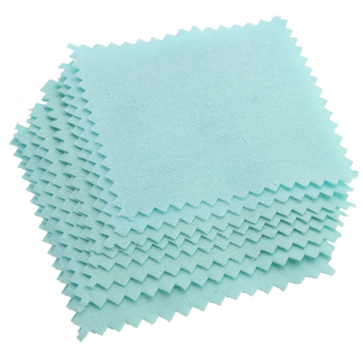 10-100xClean Polishing Cloth for Sterling Silver Golds Platinum Jewelry Anti Dus