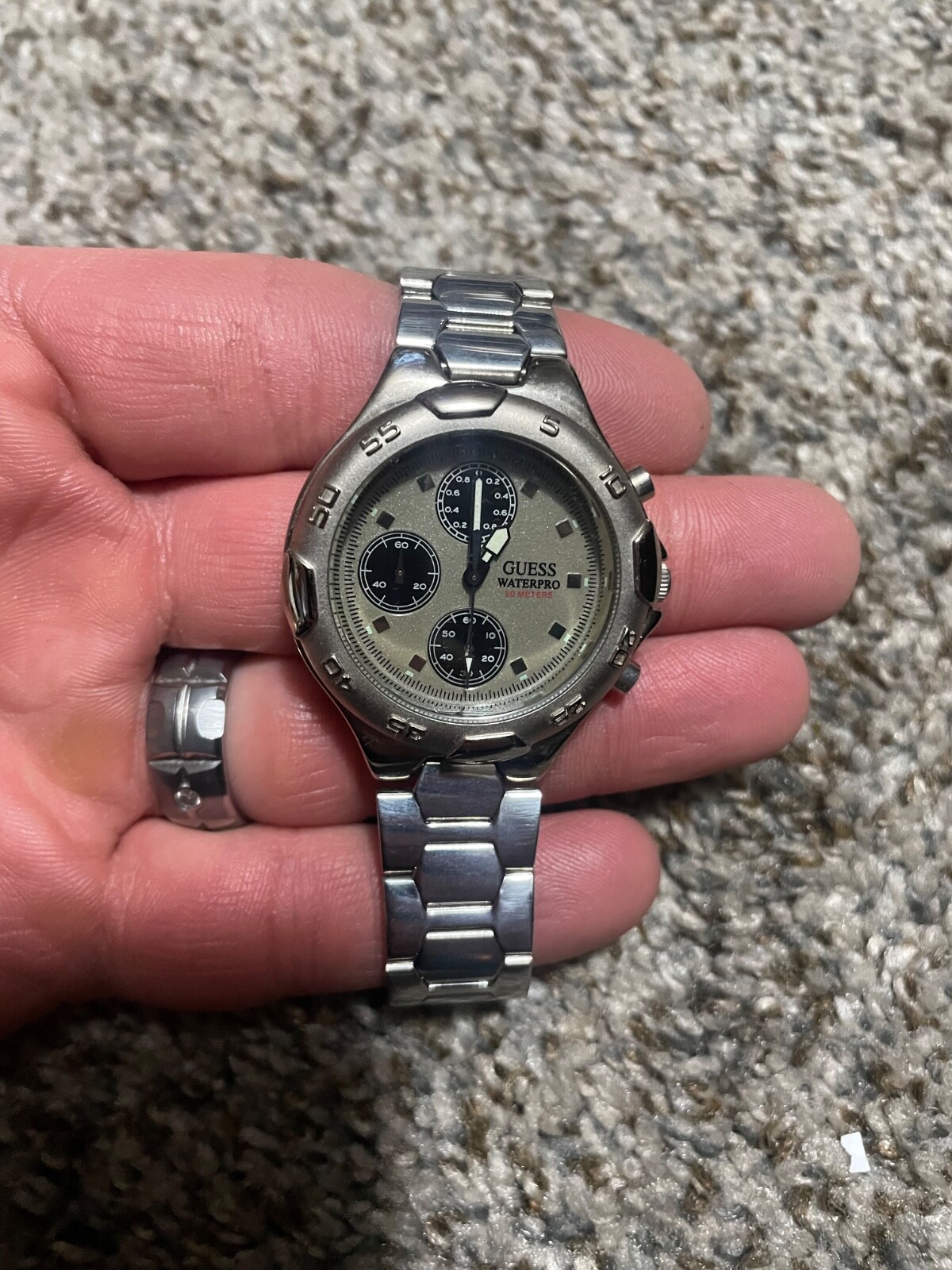 Guess Waterpro Stainless Steel Watch