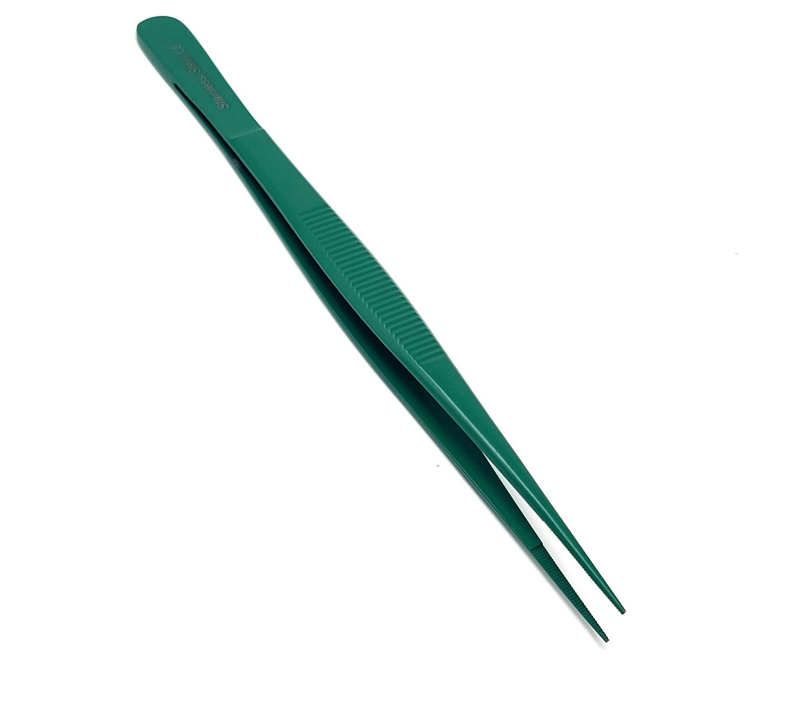 PTFE Tweezers Serrated Fine Point Straight 5″ Watch Jewelry Repair Stainless CE
