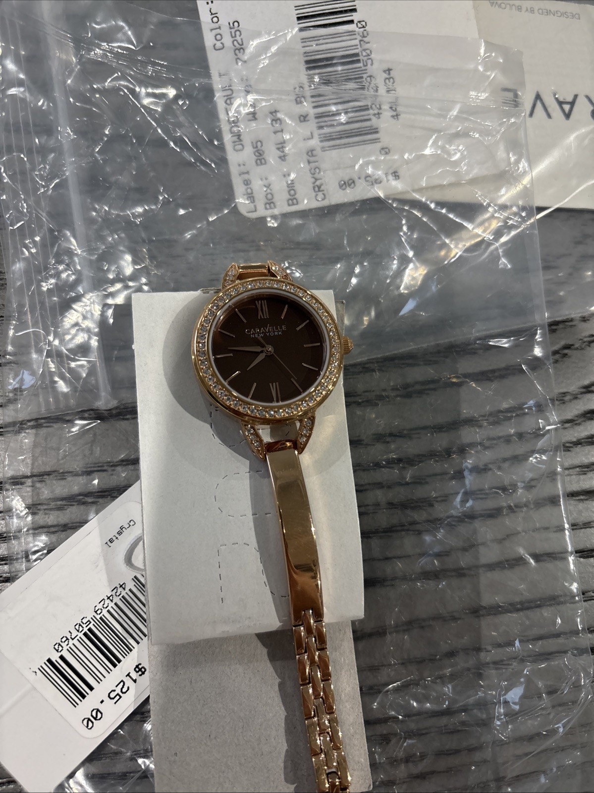 Brand New Caravelle New York Watch for woman. Never Worn with tags.