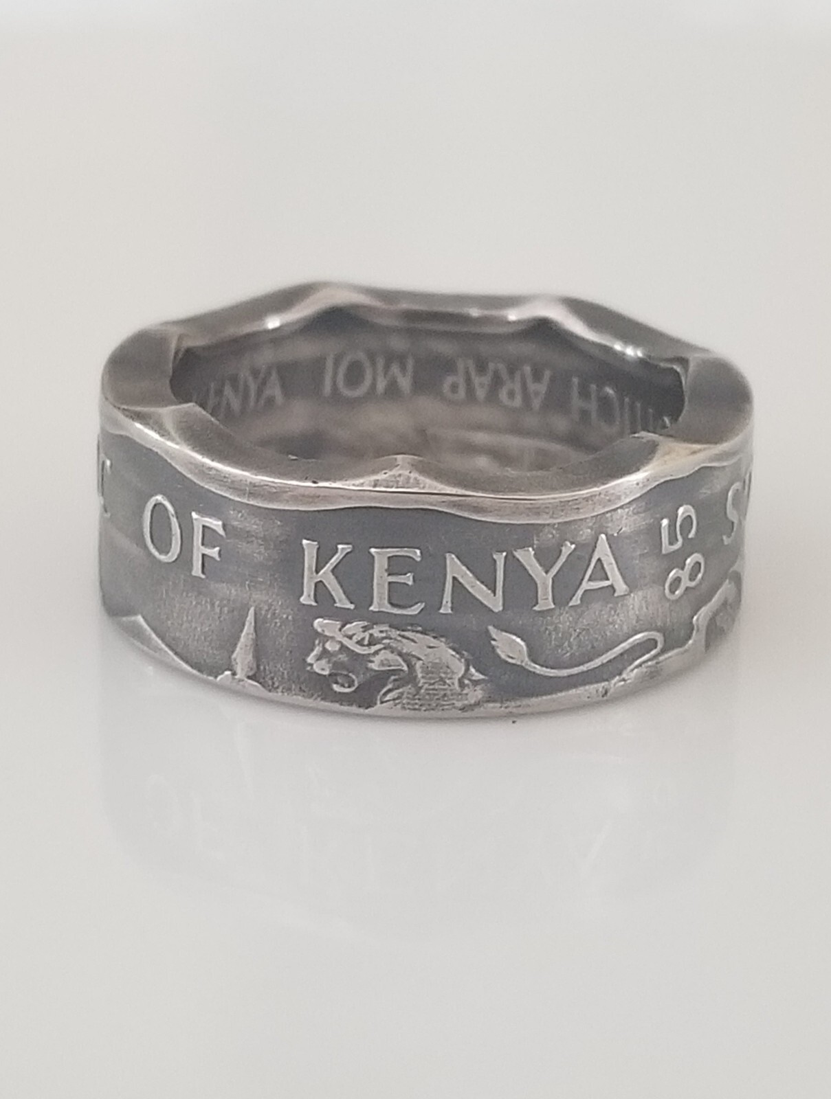 Kenya Coin Ring | Kenya 5 Shillings Ring | Handmade Ring | Travel Gift | Unique