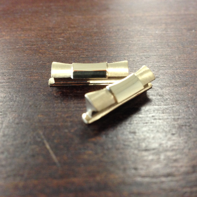 Fits Day Date President – Custom BD Strap End links – SOLID 18k Gold 18238