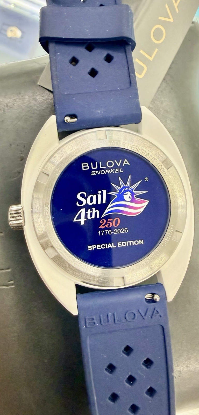 *BRAND NEW* Bulova Snorkel Quartz America’s 250th Anniversary Men’s Watch 98B474